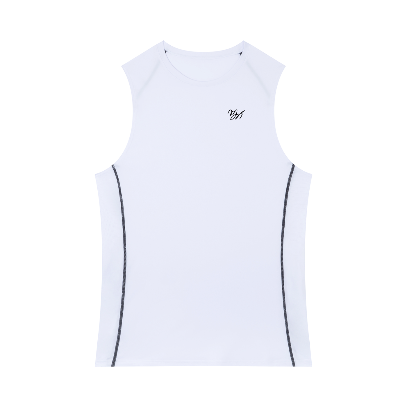 Men's Slim-Fit Topstitch Tank Top
