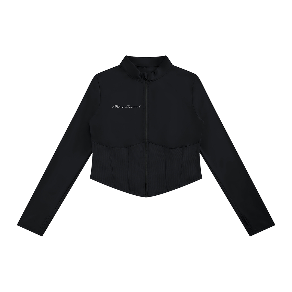 Women's Slim Fit Full-Zip Yoga Jacket